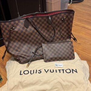 Louis Vuitton NeverFull GM - Damier Ebene